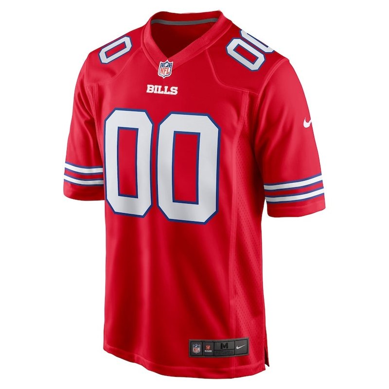 buffalo-bills-alternate-custom-nfl-game-jersey-red-2