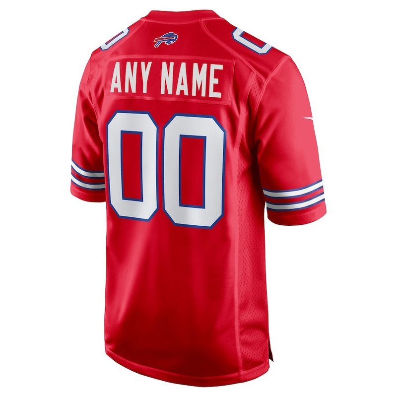 buffalo-bills-alternate-custom-nfl-game-jersey-red-3