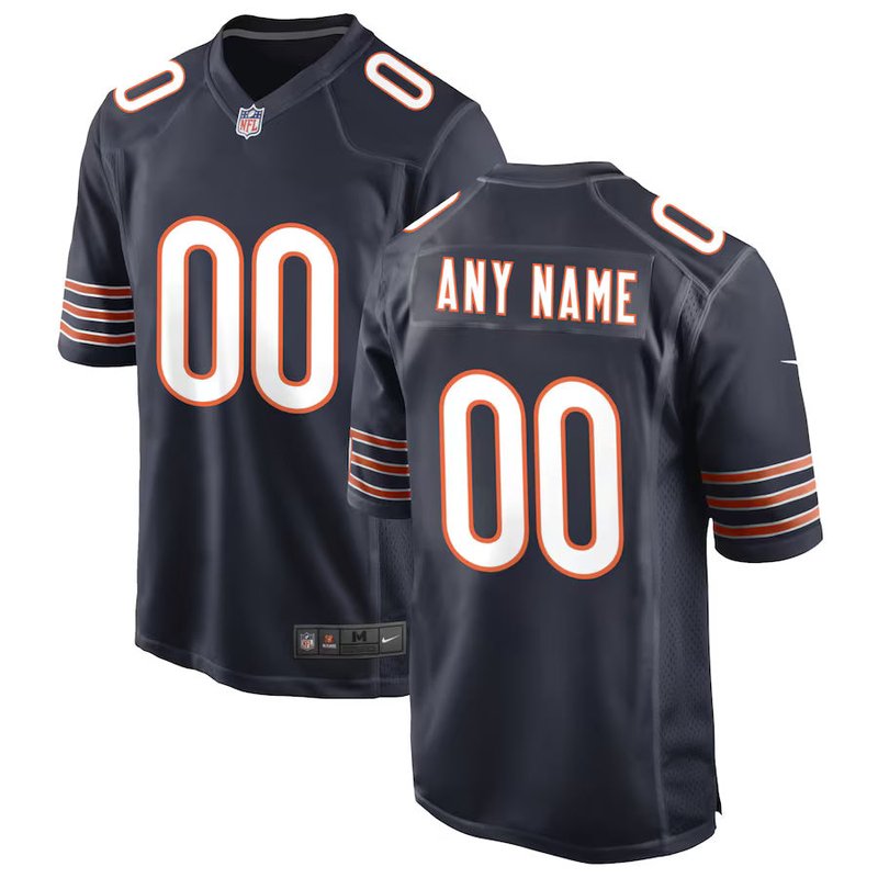 chicago-bears-custom-nfl-game-jersey-navy-1