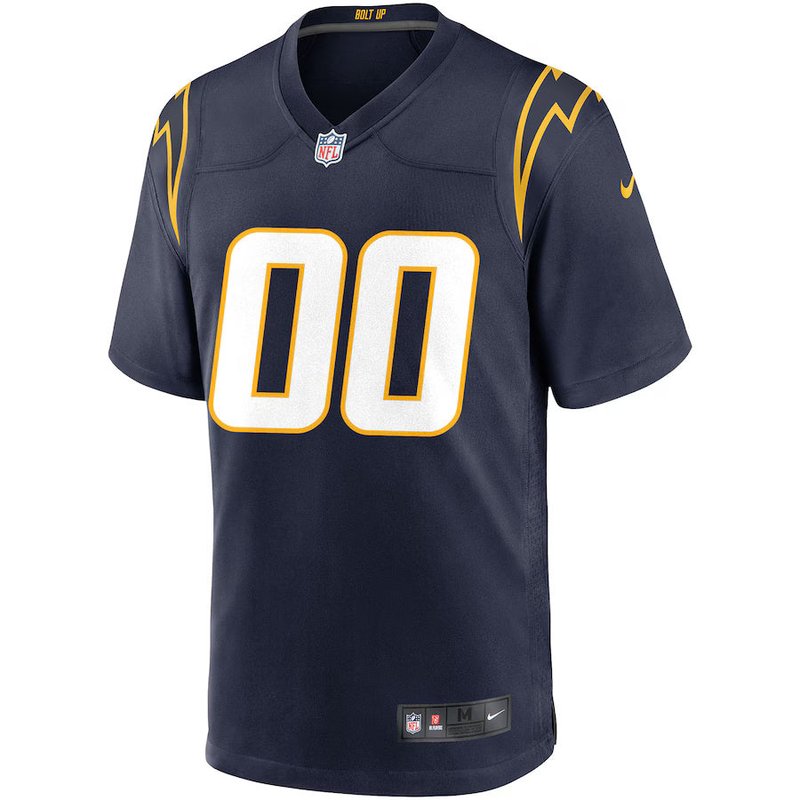 los-angeles-chargers-alternate-custom-nfl-game-jersey-navy-2