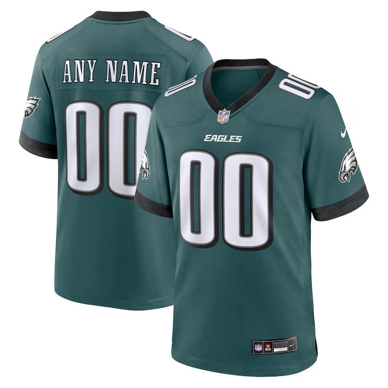 philadelphia-eagles-midnight-custom-nfl-game-jersey-green-1