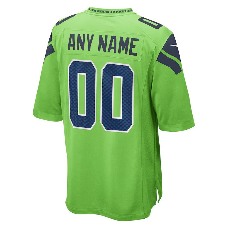 seattle-seahawks-alternate-custom-nfl-game-jersey-neon-green-3