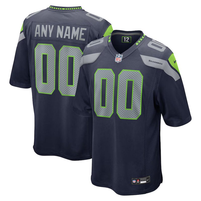 seattle-seahawks-college-custom-nfl-game-jersey-navy-1